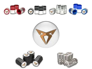 Seat Cupra Valve Stem Covers for Truck Customizable Style
